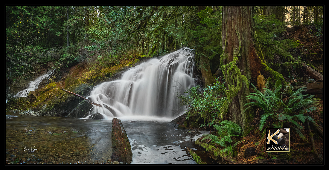 waterfall pano sunshine coast