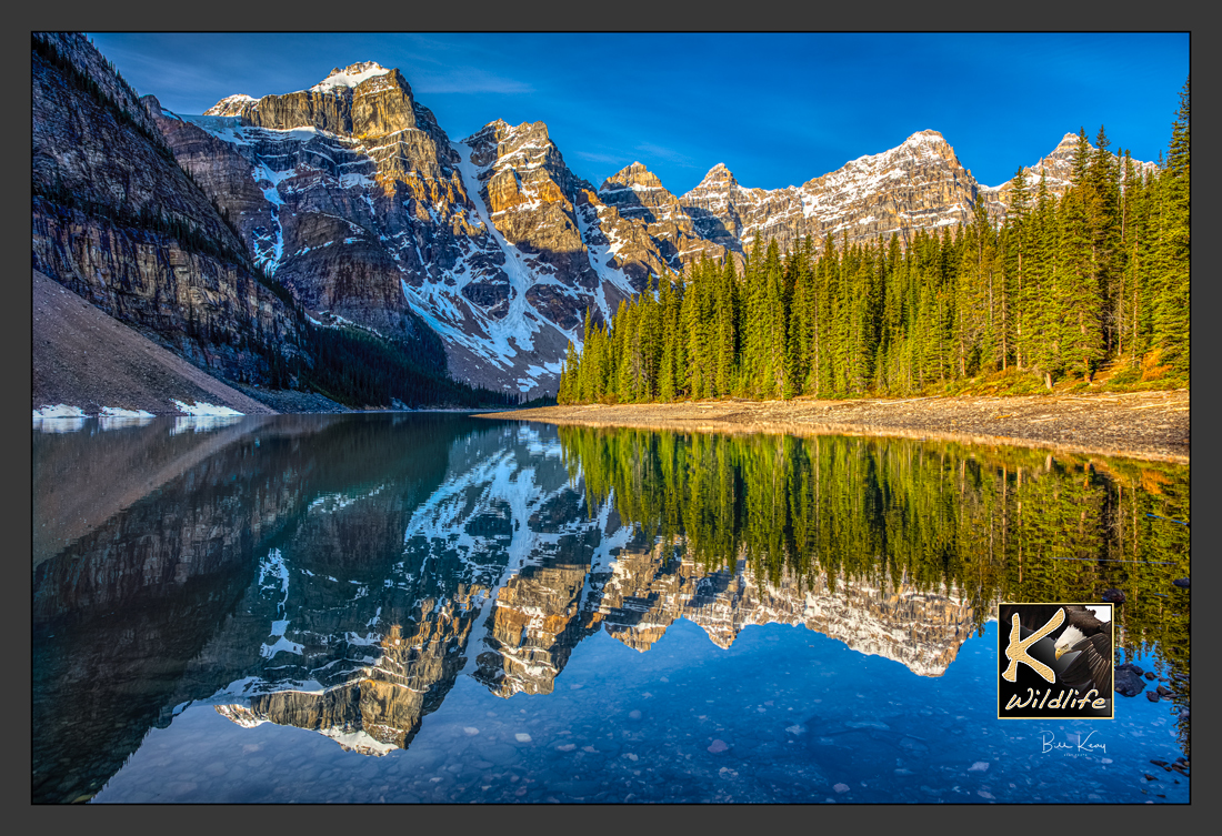 2 - Moraine Lake reflection