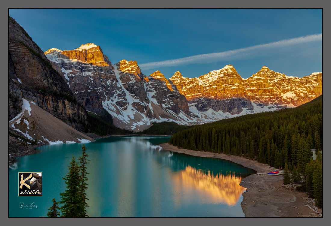 14 - Lake Moraine early morning