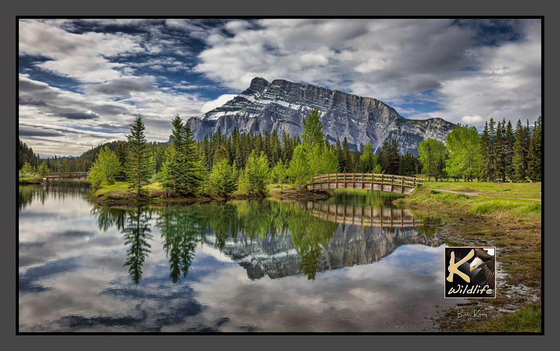 19 - Mount Rundle reflection