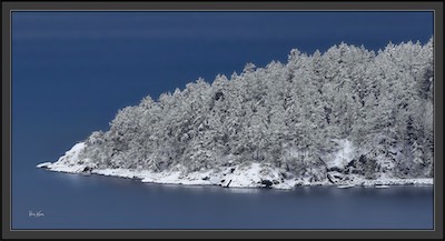 Trail Island snowfall